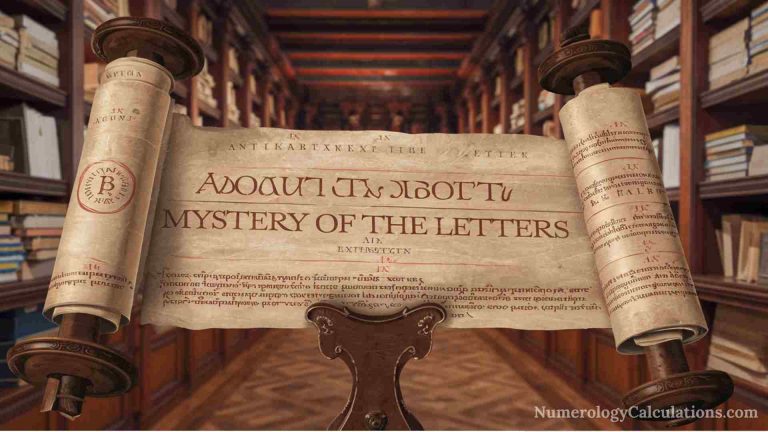 Mystery of the Letters
