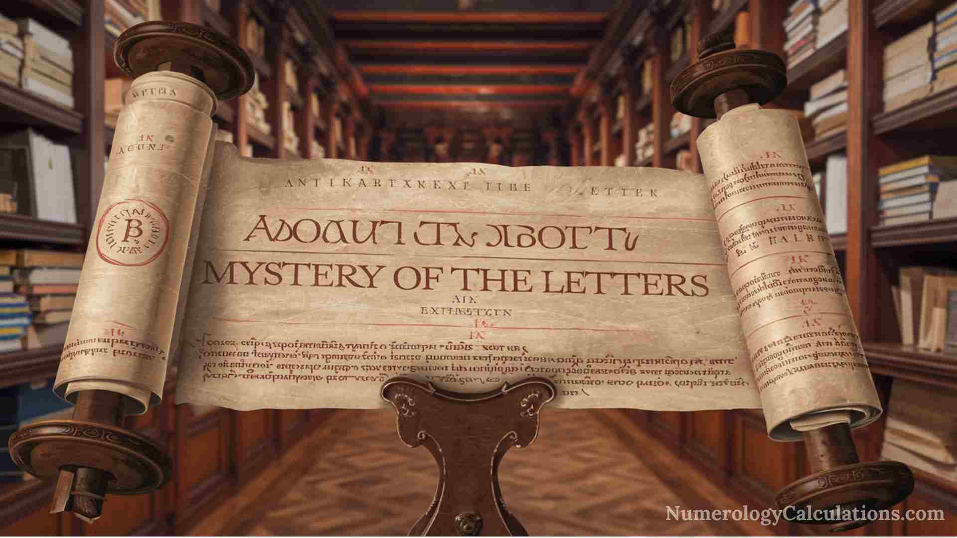 Mystery of the Letters