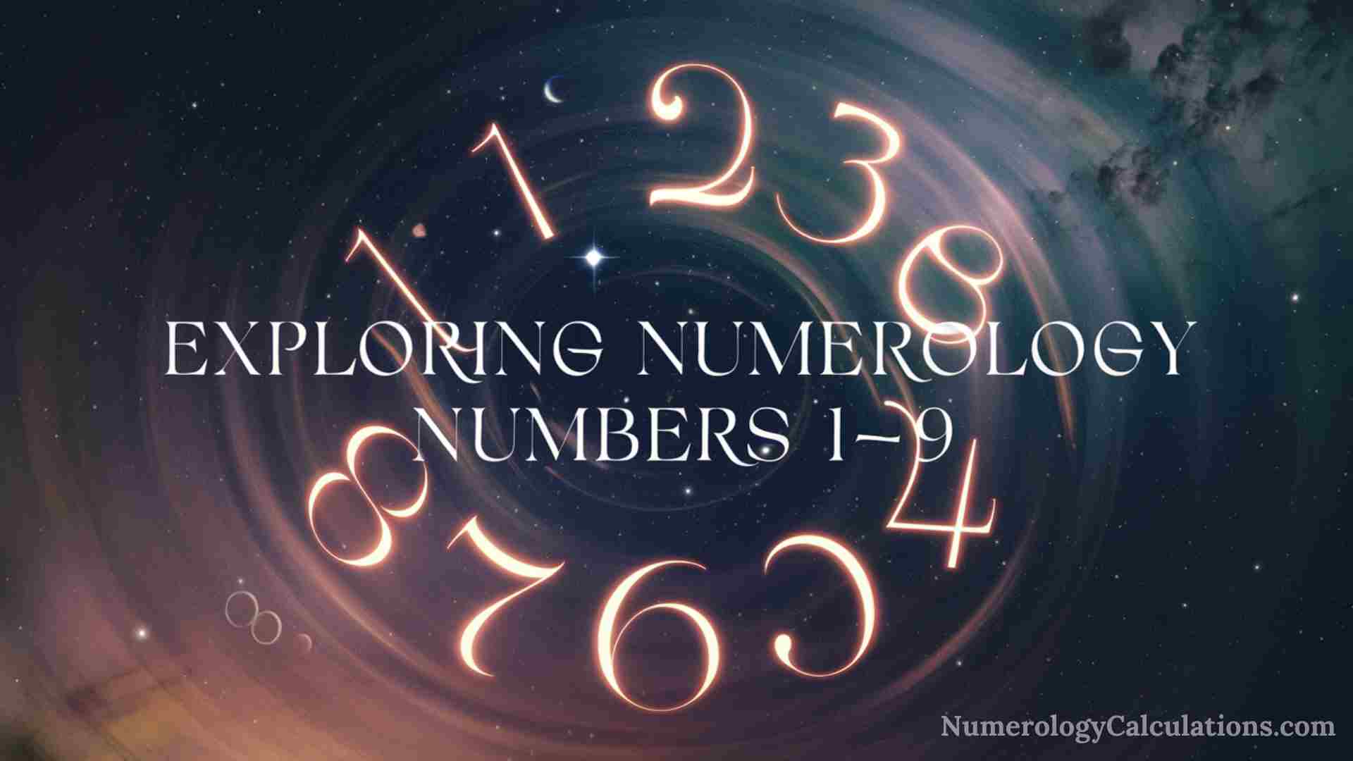 Numerology Numbers 1-9