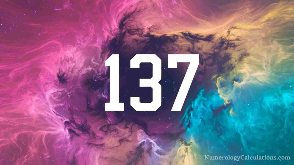 numerology 137